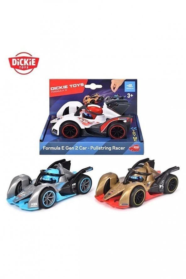 Simba Formula E - Pullstring Racer Formüla Aracı (Karışık Renk 1 Adet)