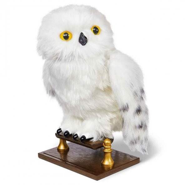 Harry Potter İnteraktif Büyüleyici Hedwig Baykuş Peluş Oyuncak 23 Cm