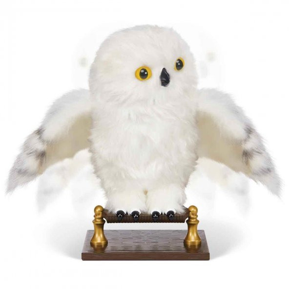 Harry Potter İnteraktif Büyüleyici Hedwig Baykuş Peluş Oyuncak 23 Cm - 2