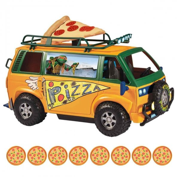 Ninja Turtles Mutant Mayhem Karavan Ninja Kaplumbağ Karavanı - 3