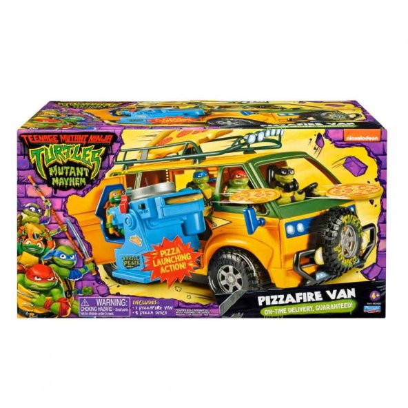 Ninja Turtles Mutant Mayhem Karavan Ninja Kaplumbağ Karavanı - 6