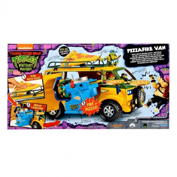 Ninja Turtles Mutant Mayhem Karavan Ninja Kaplumbağ Karavanı - 7