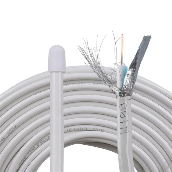 Mag RG6 U4 64 Tel Smart Anten Kablosu 100 Mt. - Resim 8