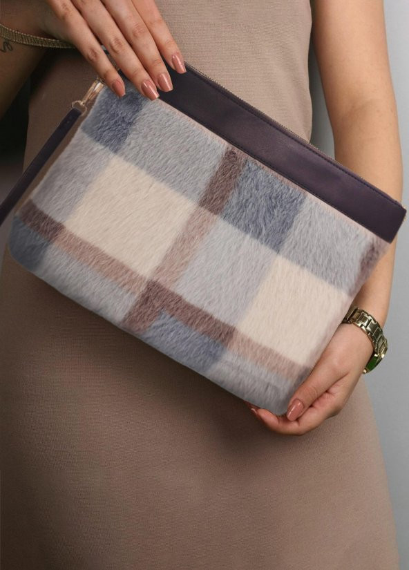 The Mia Ekose Clutch Çanta 26x33 cm - 2