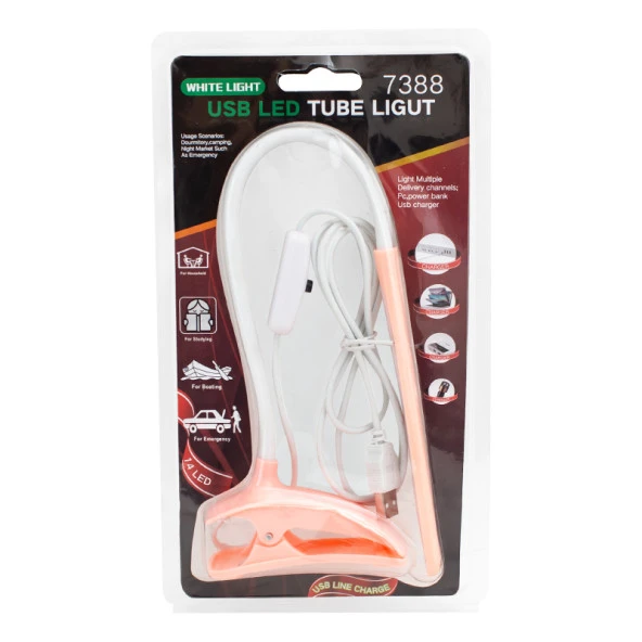 Powermaster Esnek Usb 14 Led Masa Lambası - 3