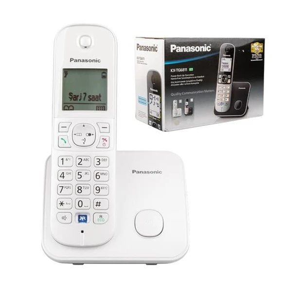 Panasonic KX-TG6811 Gri Dect Telsiz Telefon - 7