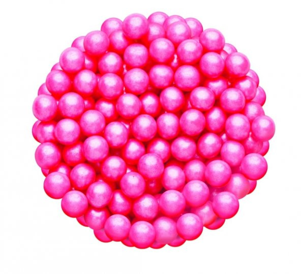 ŞEKER 200 GR BONCUK PEMBE 8 MM