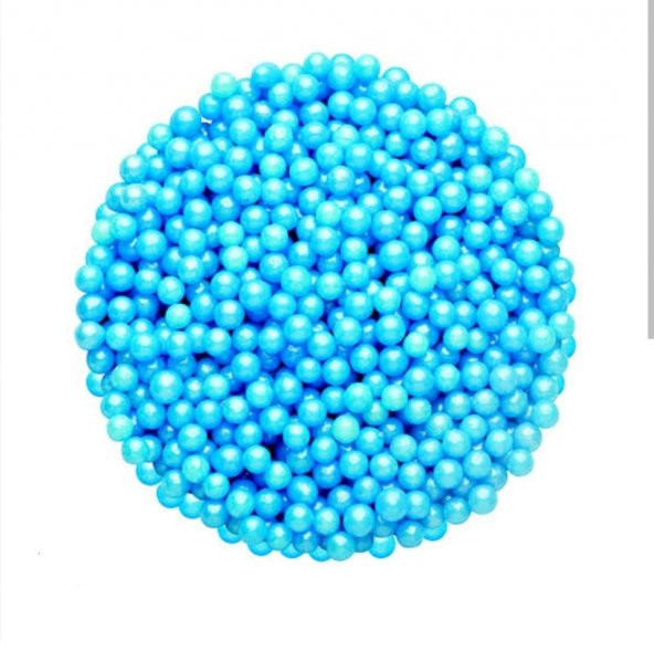 ŞEKER 200 GR BONCUK MAVİ 4 MM
