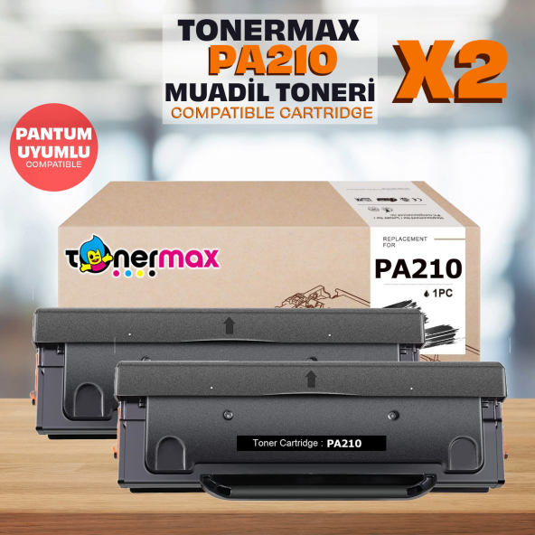 Pantum P2500W Muadil Toner2'li Avantaj Paket / PA210 / P2200 / P2500 / M6500 / M6550 / M6600