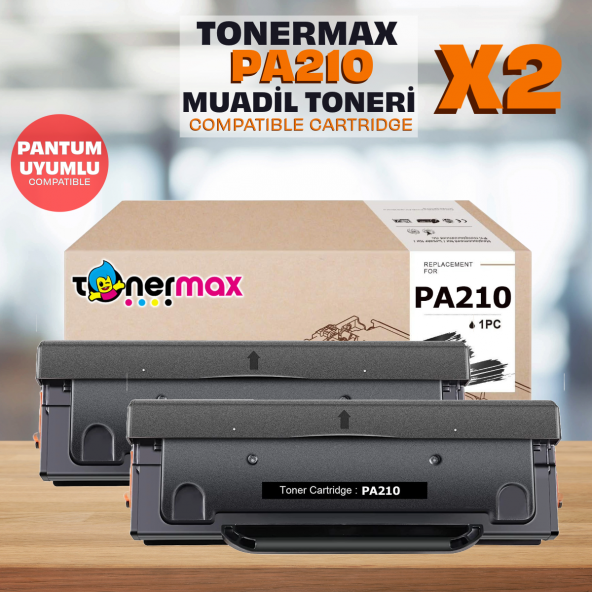 Pantum M6600W Muadil Toner2'li Avantaj Paket / PA210 / P2200 / P2500 / M6500 / M6550 / M6600