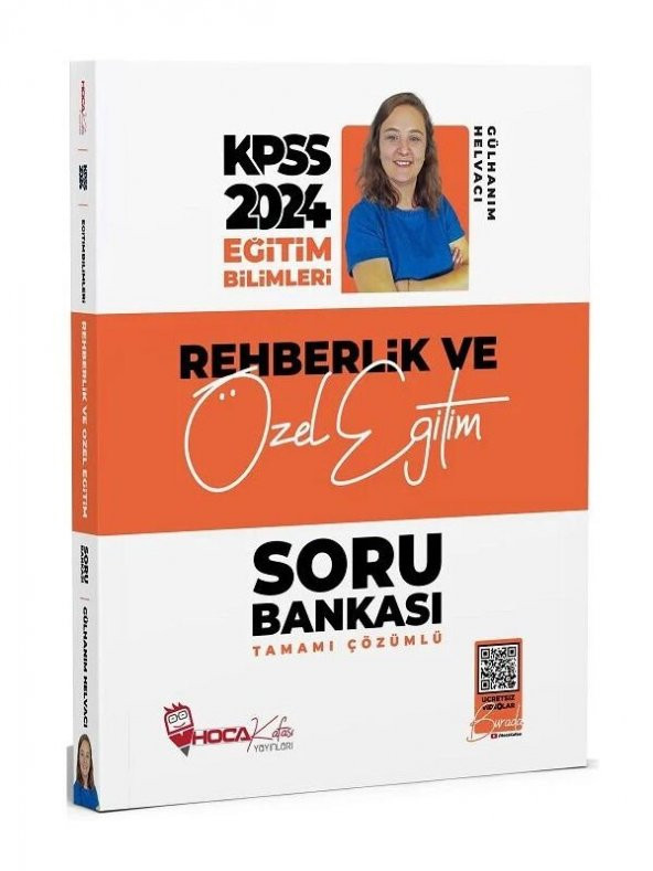Hoca Kafası 2024 KPSS Eğitim Bilimleri Rehberlik ve Özel Eğitim Soru Bankası Çözümlü Hoca Kafası