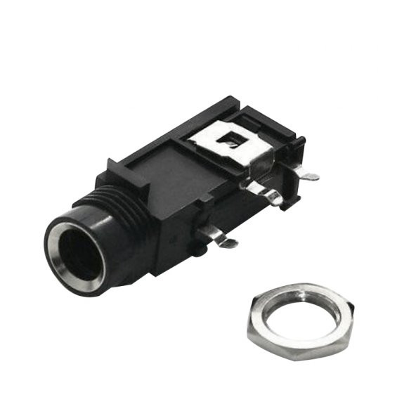 6.3 Mm Gitar Jack Stereo Yatay Şase ZE-1061 - 2