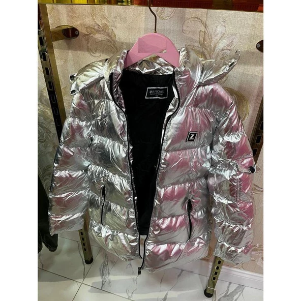 MODAVALS SU GEÇİRMEZ KAPİTONE UNISEX GARSON BOY ÇOCUK MONT - GRİ - 6