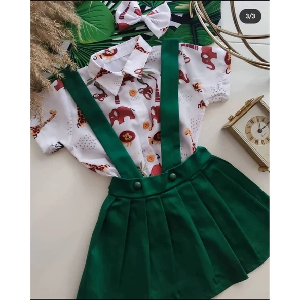 MODAVALS SAFARİ KONSEPTLİ KIZ ÇOCUK & ERKEK ÇOCUK KARDEŞ KOMBİN - 2