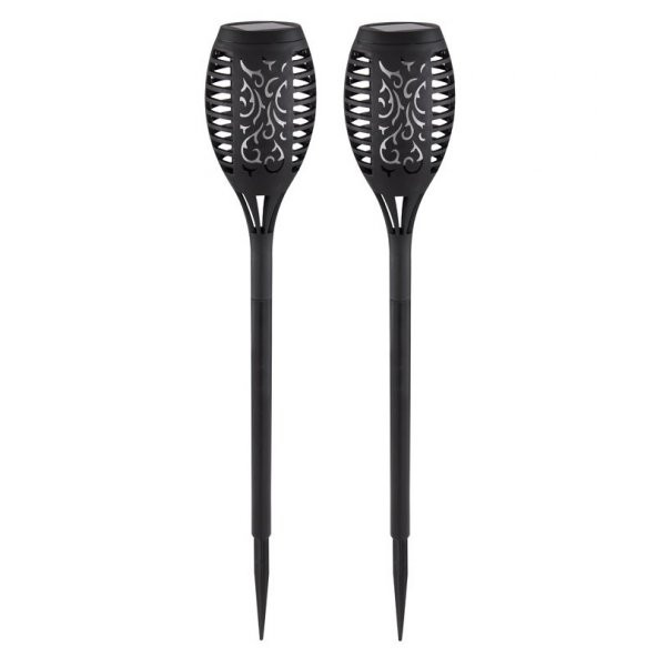 Powermaster PM-15940 Alevli 12 Ledli Tekli Solar Bahçe Aydınlatma - 2