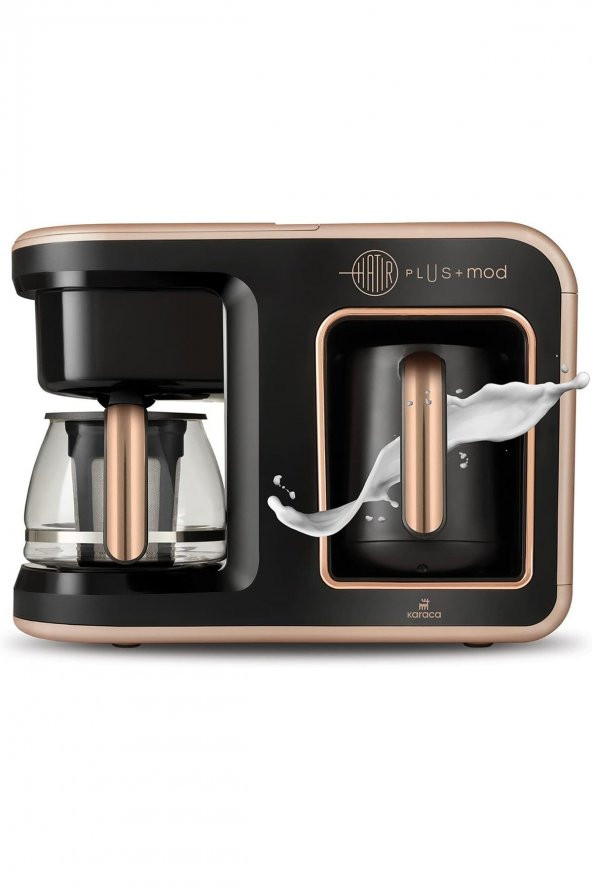Hatır Plus Mod 5 In 1 Essential Kahve Makinesi Rosie Brown