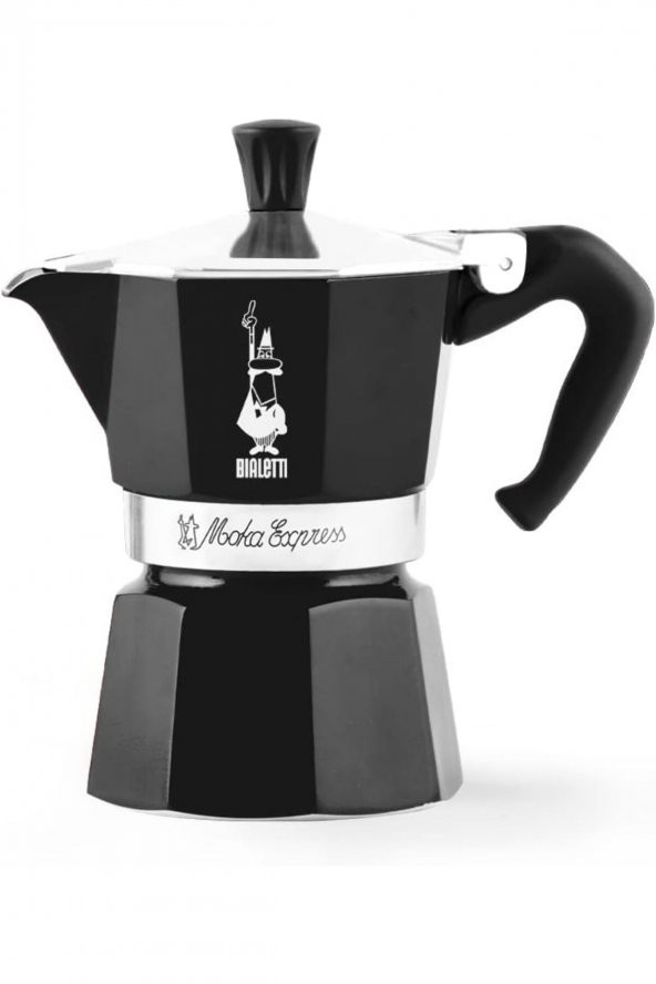 Mokapot Express Siyah 3 Cups