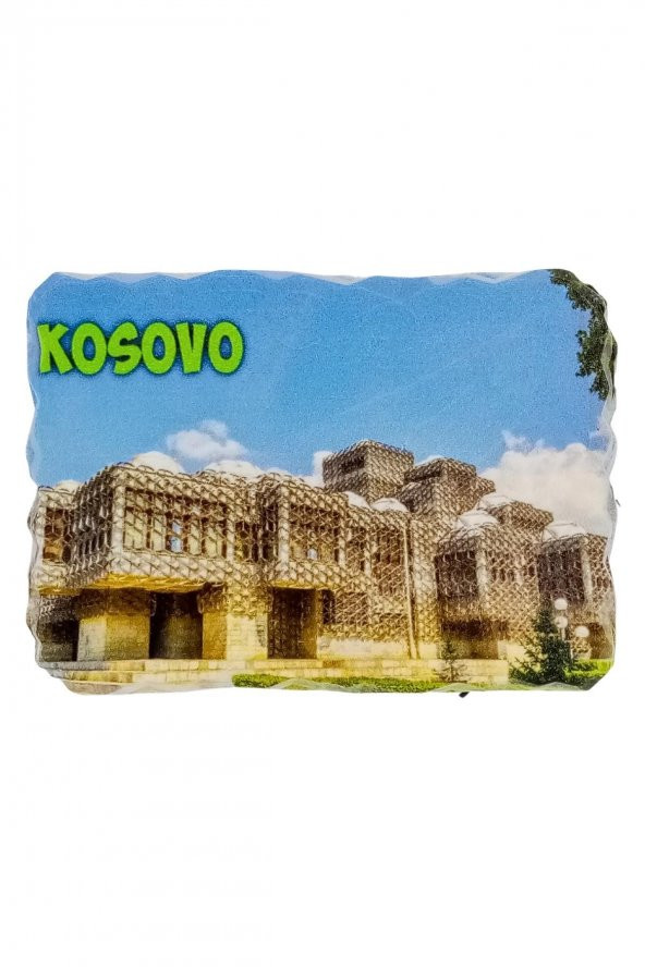 Kosova Temalı Kırık Magnet No.2 - Resim 3