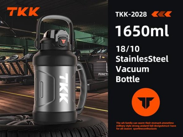 TKK Çelik Termos 1650Ml Mavi - 9