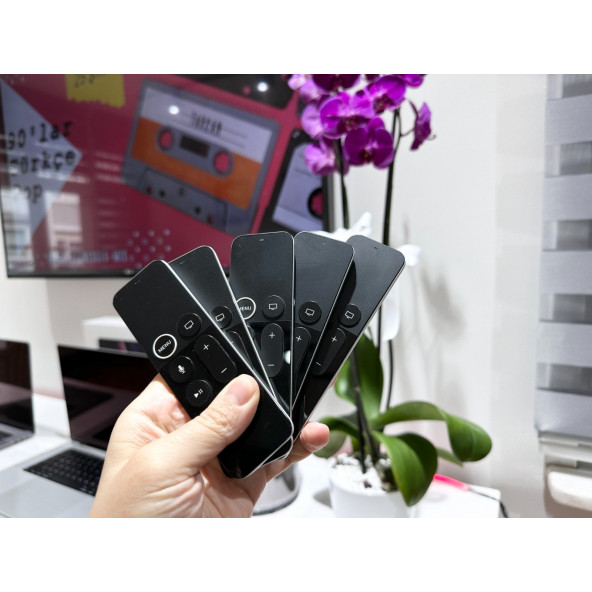 Apple TV Kumandası Remote Control Siri 4K 4th EMC 3186 A1962 - 2