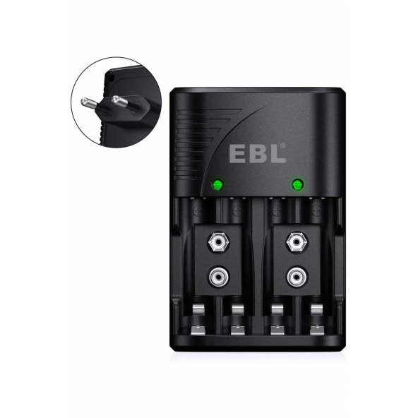 EBL Akıllı Şarj Cihazı NiMH AA AAA Ve 9V (1.2V ŞARJLI PİLLER İÇİNDİR) - 2