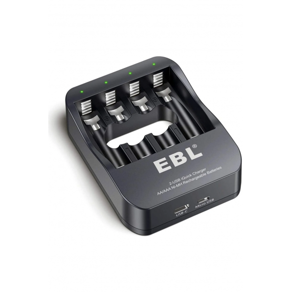 EBL Hızlı Şarj Cihazı NiMH AA AAA USB