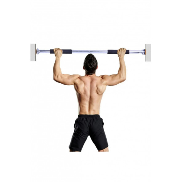 Koridor Kapı Barfiksi Barfix Aleti Çubuğu Çekme Barı 60-100 cm Demiri Bar A91 (OD-02) - 5