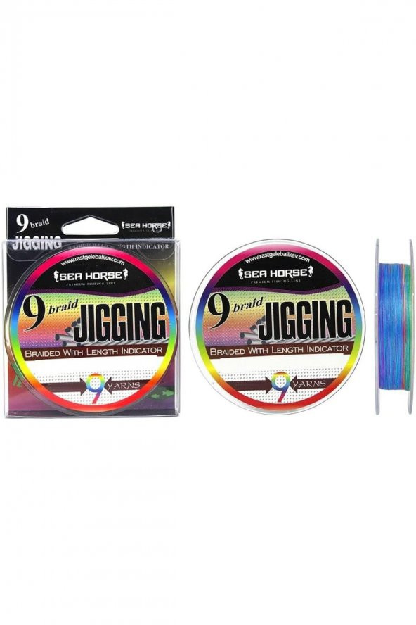 Jigging Pe 0,20 Mm 200Mt 9X İpek Misina