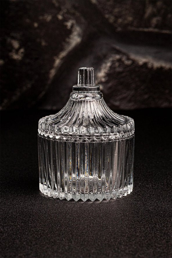 Cam Şekerlik Mini Lokumluk İkramlık Drajelik - 2