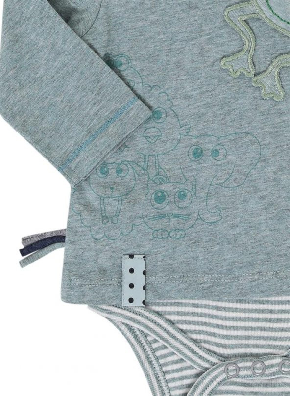 OrganicEra Organik Uzun Kollu Tshirt Body - 3