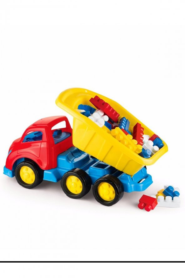 Dolu 7202 Bloklu Maxi Kamyon ve Jumblocks 50 Parça Bloklu Kamyon - 3