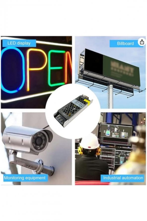 Arge Led 12 Volt 16,5 Amper 200 Watt Trafo (Güç Kaynağı) - Resim 2