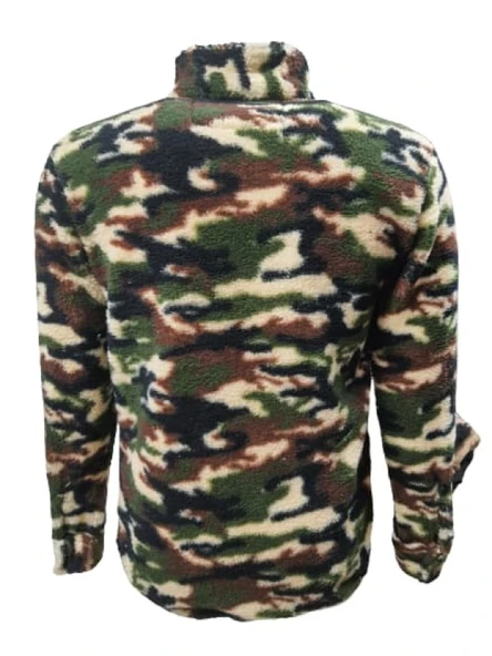 Yegua Y01214 Erkek Desenli Kuzu Pelüş Gömlek - Resim 2