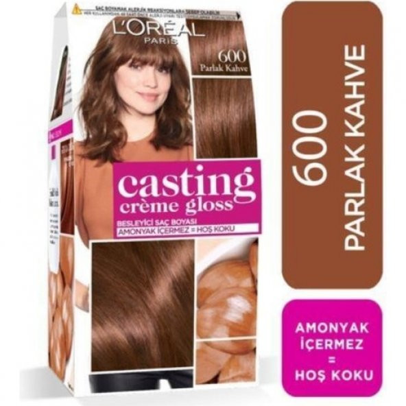 Loreal Paris Loreal Casting Creme Gloss 600 Parlak Kahve Saç Boyası