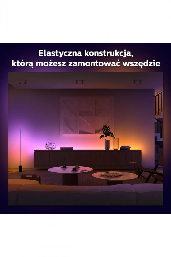NoHar Gradient Renkli Akıllı Led Şerit Aydınlatma, 2M, 16 Milyon Renk Ve Renk Geçişli - 5