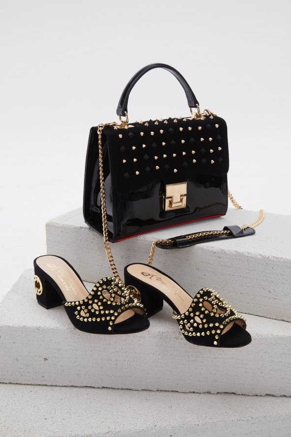 Duygushoesbag Özel Tasrım Hakiki Deri Kadın Terlik - 3