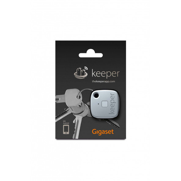 Gigaset Keeper Led Işıklı Bluetooth 4.0 Akıllı Takip Cihazı Beyaz