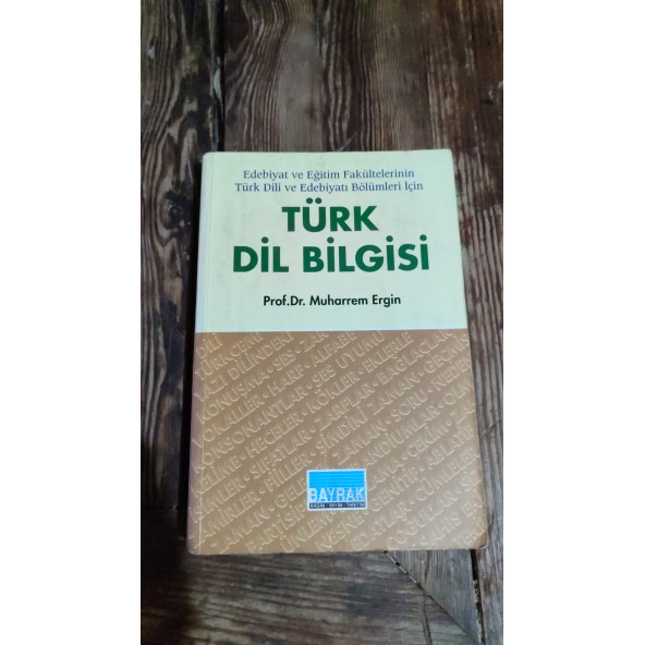 TÜRK DİL BİLGİSİ ... MUHARREM ERGİN