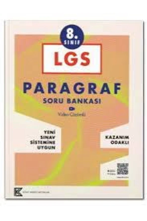 Kitap Vadisi Yayınları 8. Sınıf LGS Paragraf Soru Bankası