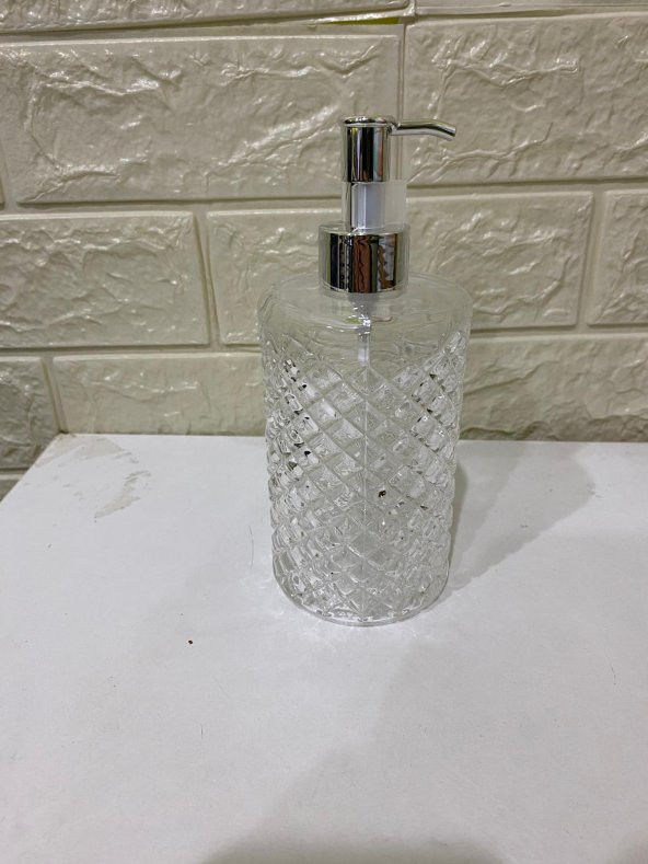 500 Ml Cam Sabunluk Cam Premium Sıvı Sabunluk - 5