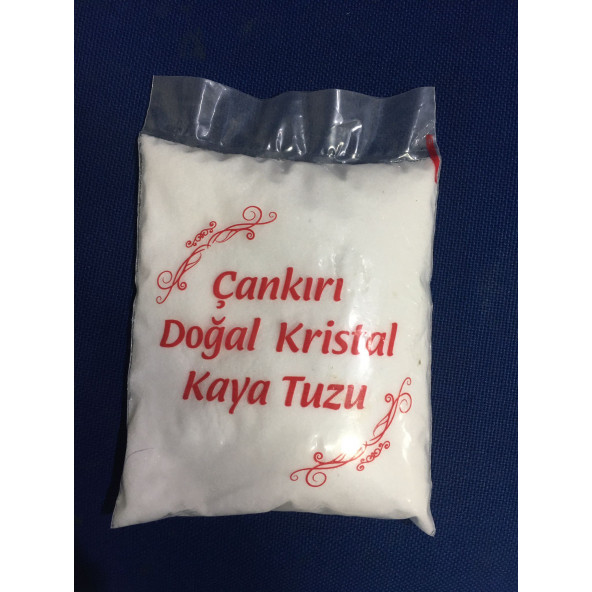 Çankırı Doğal kristal Sofralık Kaya Tuzu - 1kg -