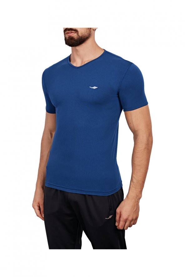 Lescon Erkek Kısa Kollu T-Shirt 19S-1246-19B - İndigo
