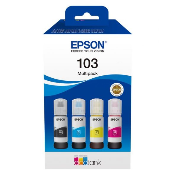 Epson Mürekkep Orj. T103 4 Lü Multipack Set - 2