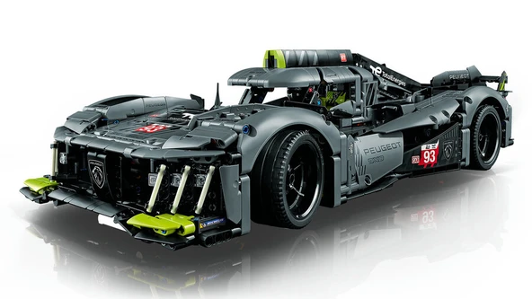 LEGO-42156 Technic PEUGEOT 9X8 24H Le Mans Hybrid Hypercar - 7