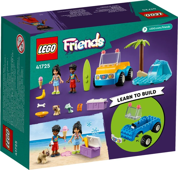 LEGO-41725 Friends Plaj Arabası Eğlencesi - 2