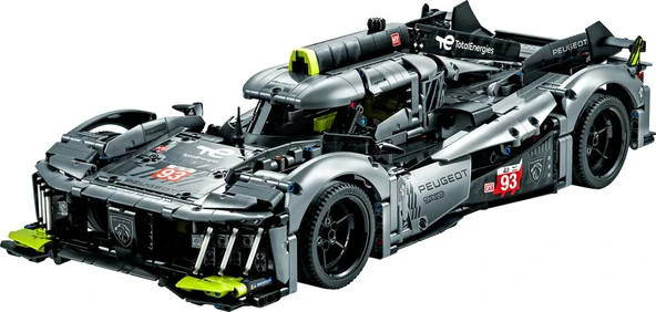 LEGO-42156 Technic PEUGEOT 9X8 24H Le Mans Hybrid Hypercar - 2