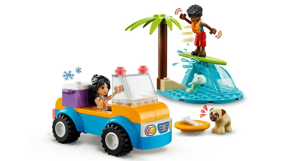 LEGO-41725 Friends Plaj Arabası Eğlencesi - 7