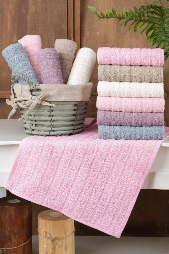 Path | 12'li 30x50 Cm El Ve Yüz Havlu Seti | Mutfak Havlusu