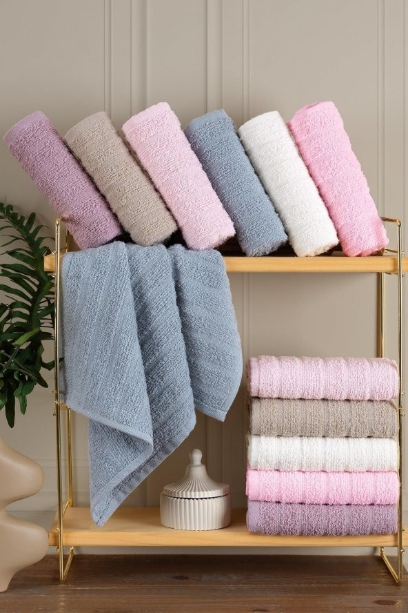 Path | 12'li 30x50 Cm El Ve Yüz Havlu Seti | Mutfak Havlusu - 3