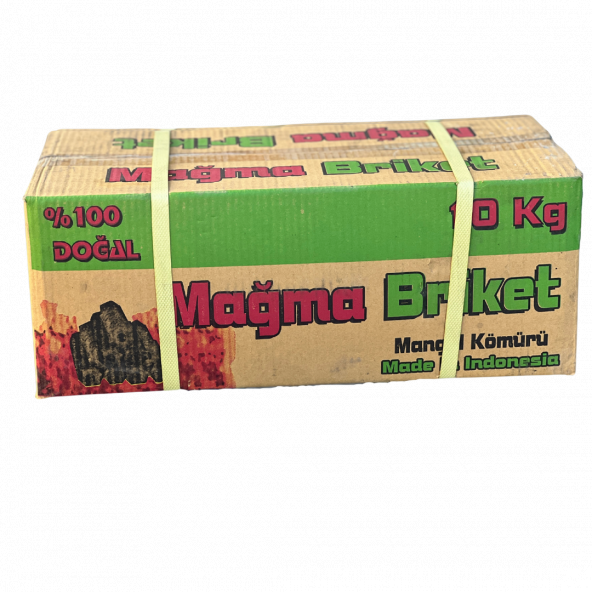 Magma Delikli Briket Nargile kömürü 10kg - 2
